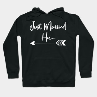 Just Married Couple Matching Hoodie